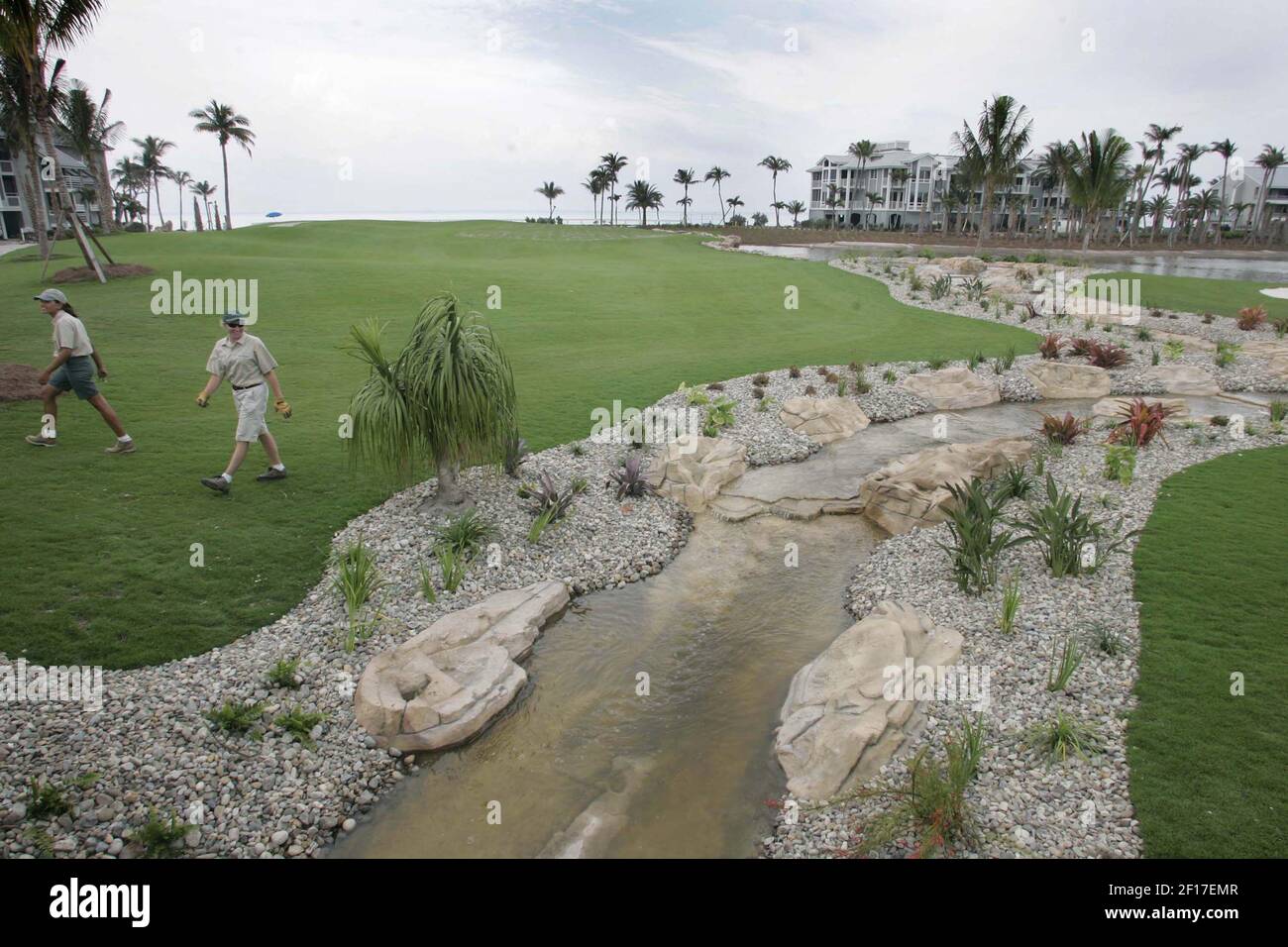 The new Golf Course at the South Seas Resort is part of the expansion  occuring at Captiva, Florida. (Photo by Raul Rubiera/Miami Herald/KRT Stock  Photo - Alamy
