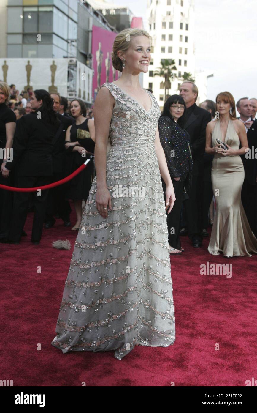 Actress Reese Witherspoon, nominated for an Oscar for best actress in a ...