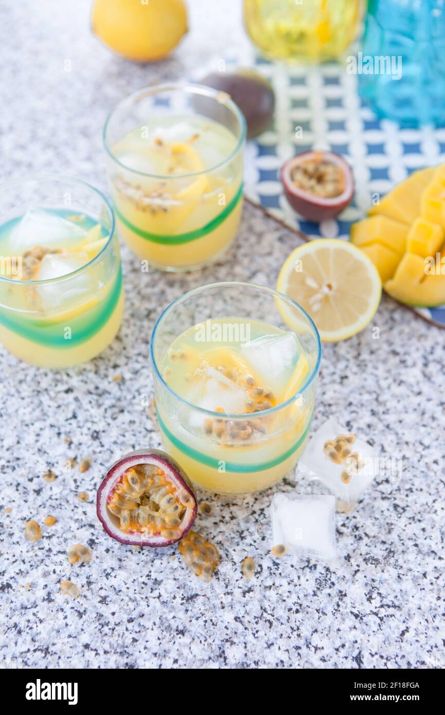Mango passion fruit hi-res stock photography and images - Alamy