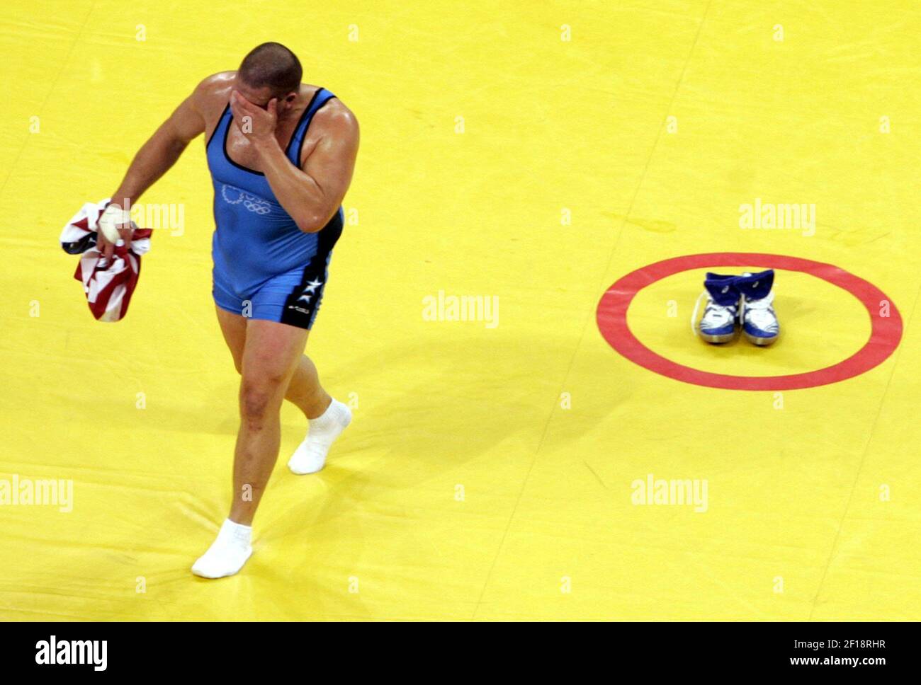 rulon gardner wrestling shoes