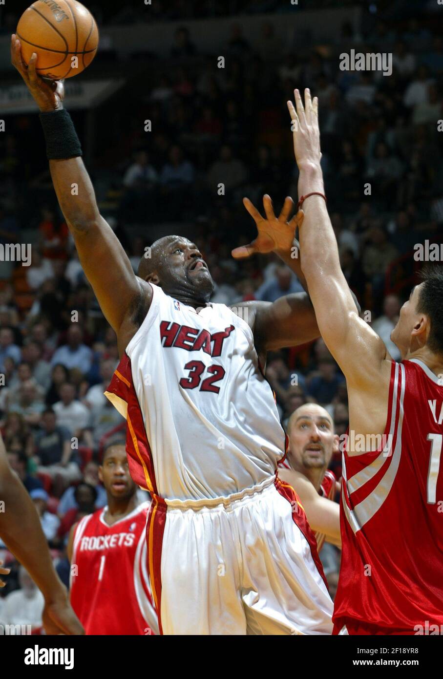 Shaq Rockets KRT SPORTS STORY SLUGGED: ROCKETS-HEAT KRT PHOTOGRAPH BY JARED LAZARUS ...