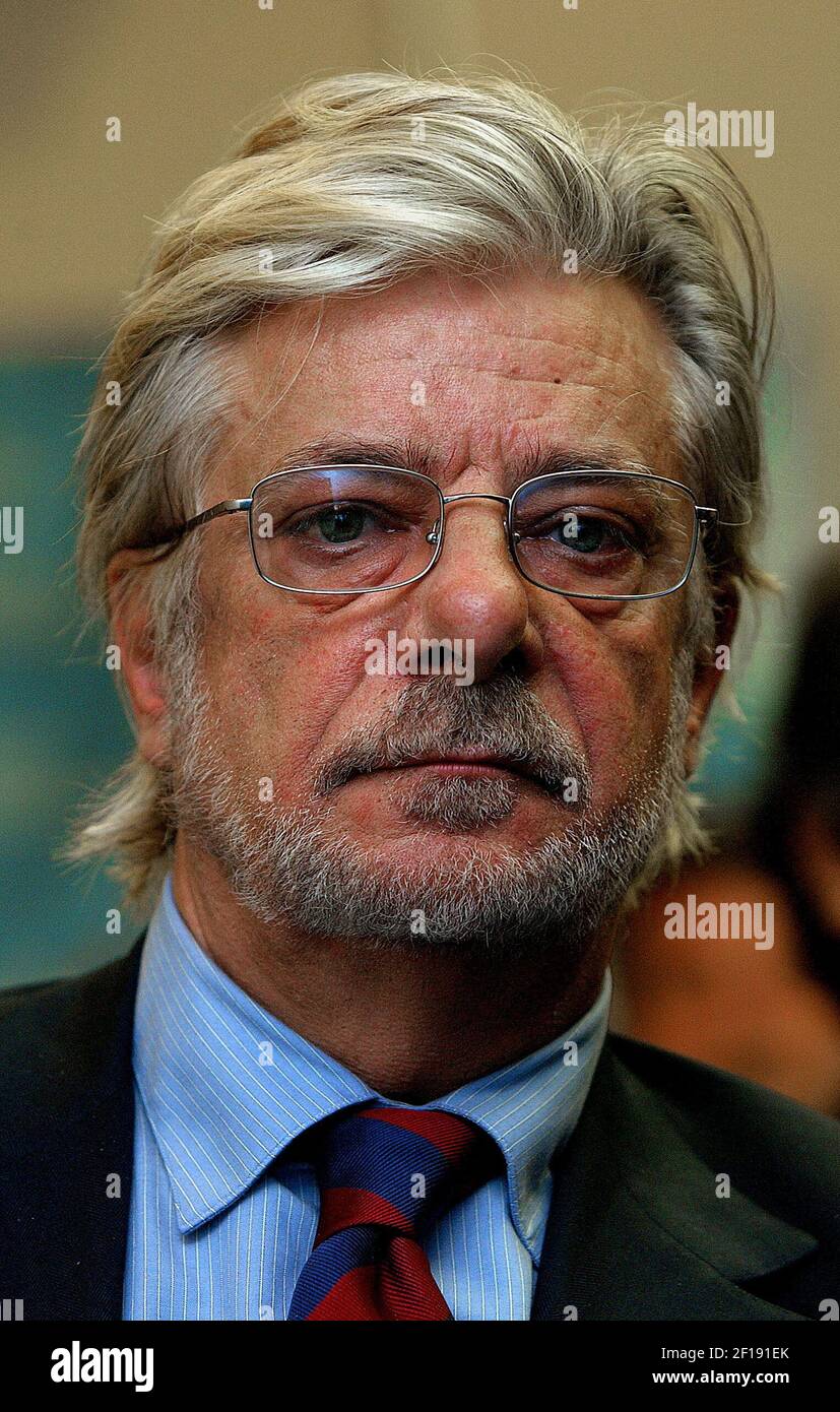 Giancarlo Giannini, Italian film actor deliveres a speech to promot the