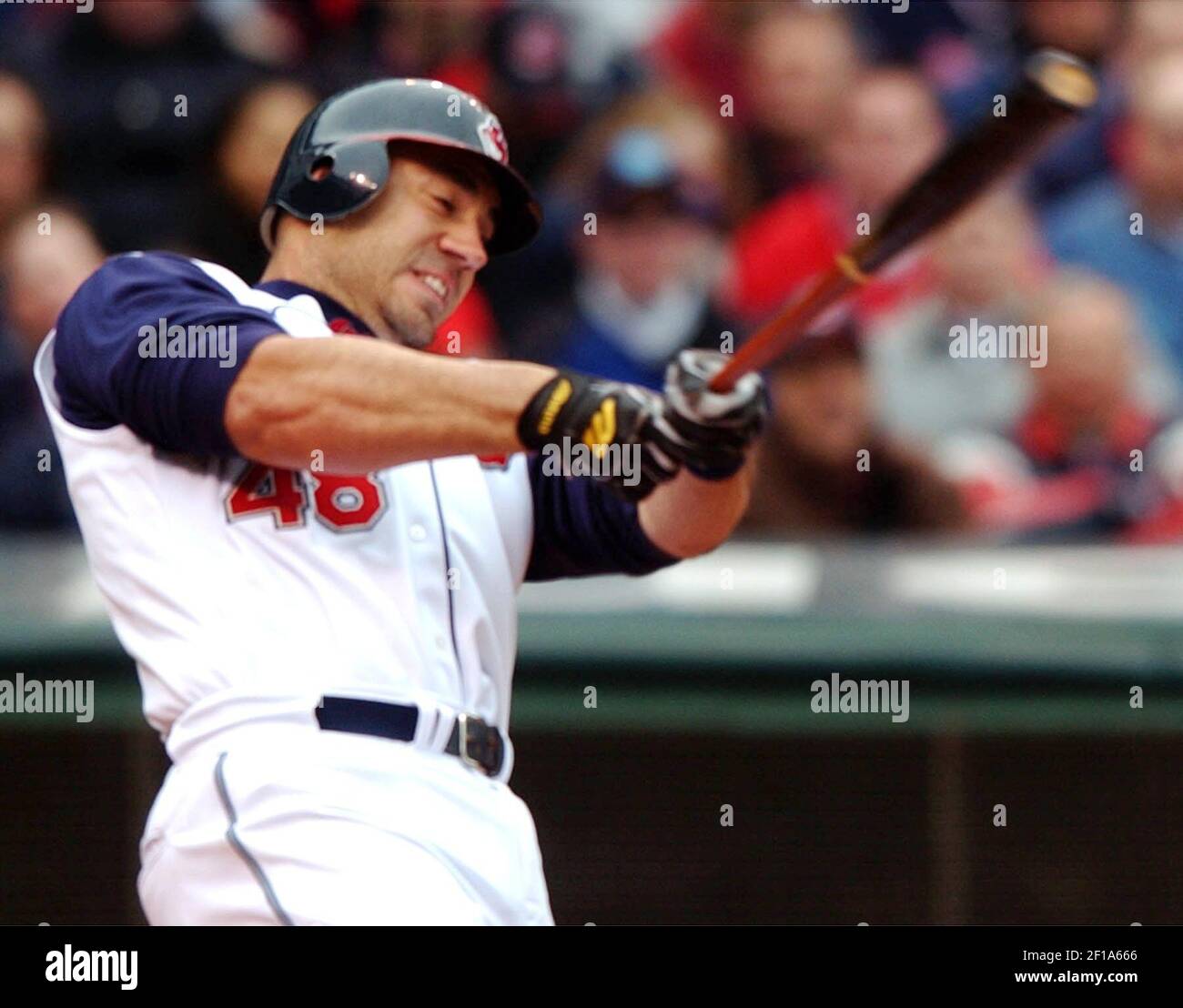 KRT SPORTS STORY SLUGGED: TWINS-INDIANS KRT PHOTOGRAPH BY BOB DEMAY ...