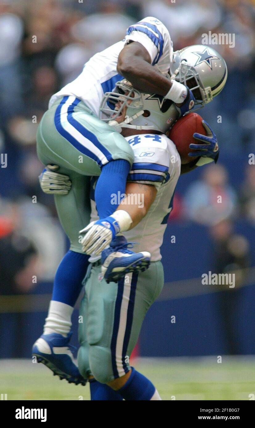 Philadelphia Eagles vs. Dallas Cowboys. NFL Game. American Football League  match. Silhouette of professional player celebrate touch down. Screen in ba  Stock Photo - Alamy