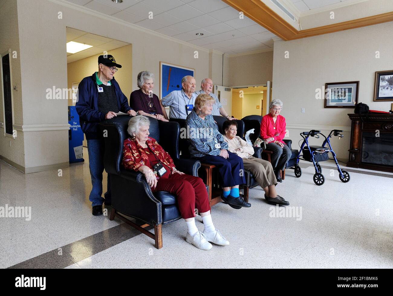 Residents from the Armed Forces Retirement Home who plan to return to