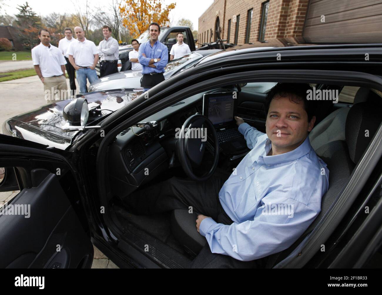 Repo man Scott Jackson has equipped vehicles with cameras with letter