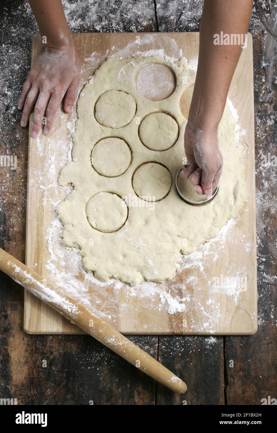 Biscuits can be made easily with ingredients you typically have on hand