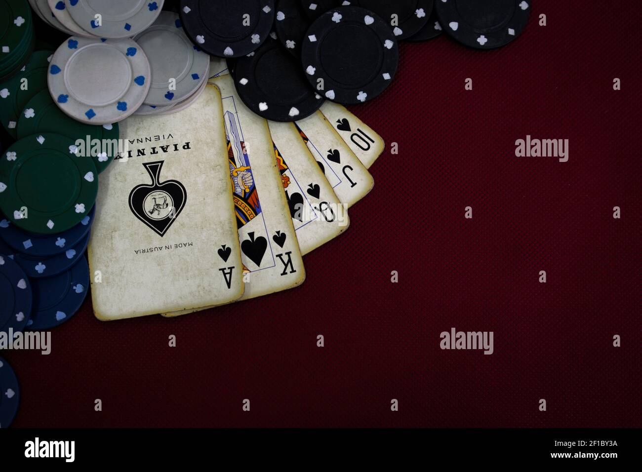Poker Game Stock Photo