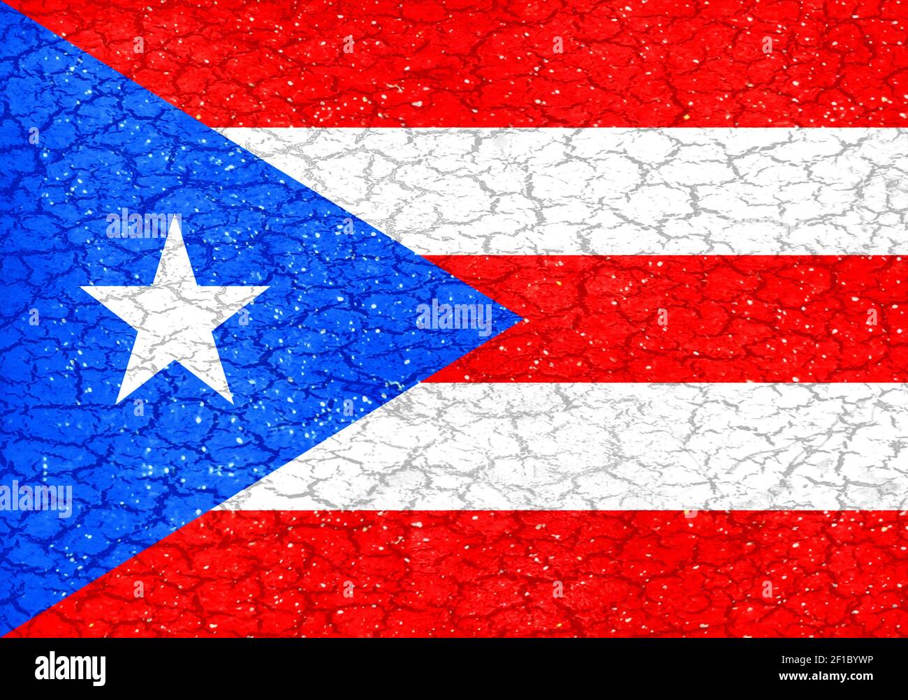 Puerto Rico Grunge Style Flag Stock Photo - Alamy