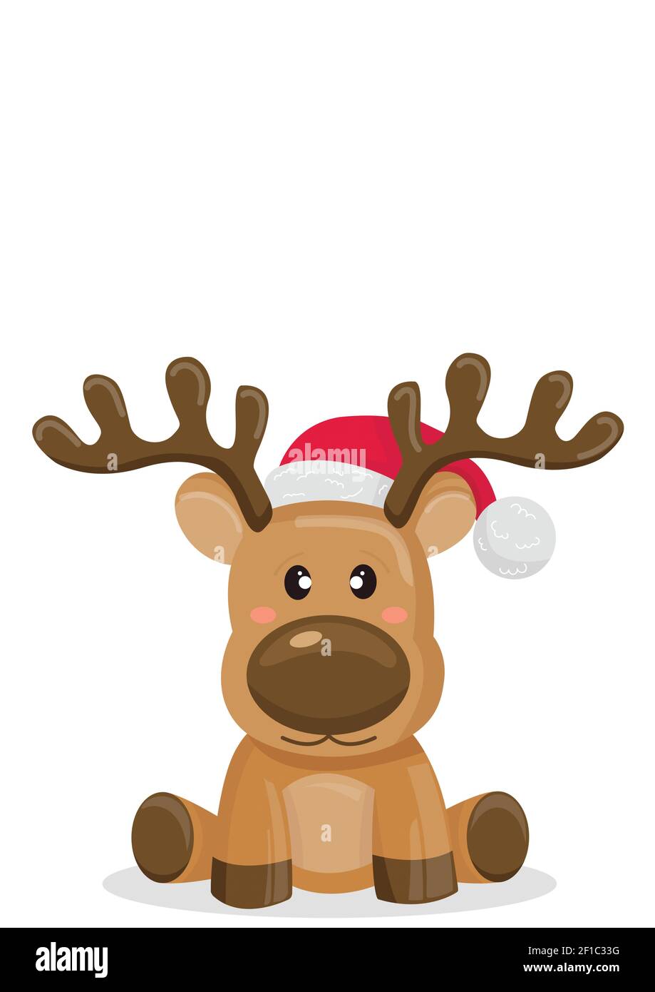 Cartoon reindeer hi-res stock photography and images - Alamy