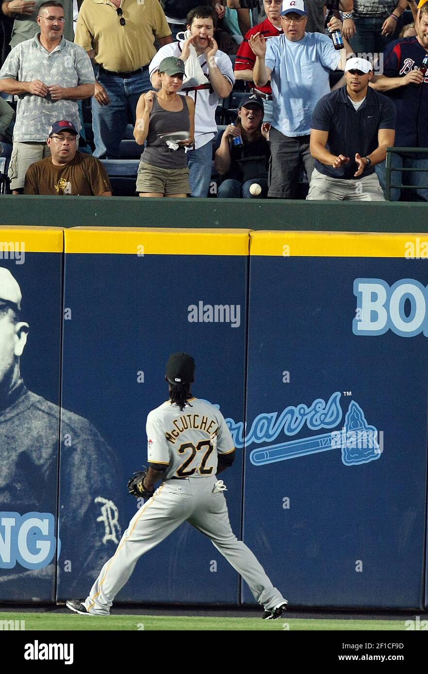 Pittsburgh Pirates outfielder Andrew McCutchen (22) during game against the  New York Mets at Citi Field in Queens, New York; May 12, 2013. Pirates  defeated Mets 3-2. (AP Photo/Tomasso DeRosa Stock Photo - Alamy