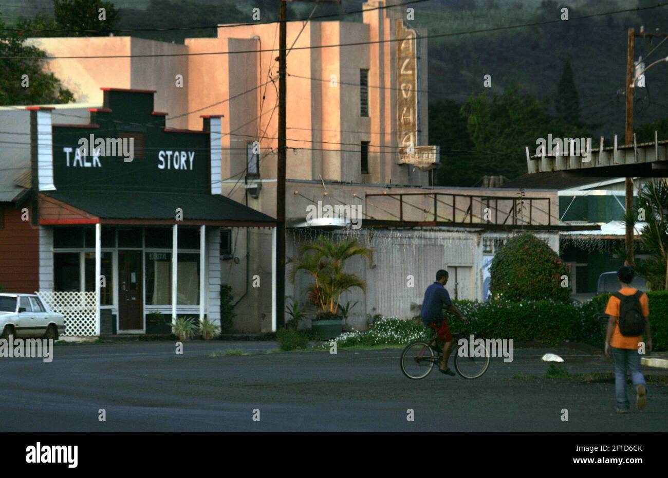 The town of Hanapepe on Kauai Island, Hawaii was the inspiration for