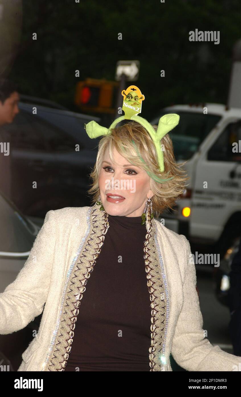 Joan Rivers at a special screening of "Shrek 2" held at the Beekman