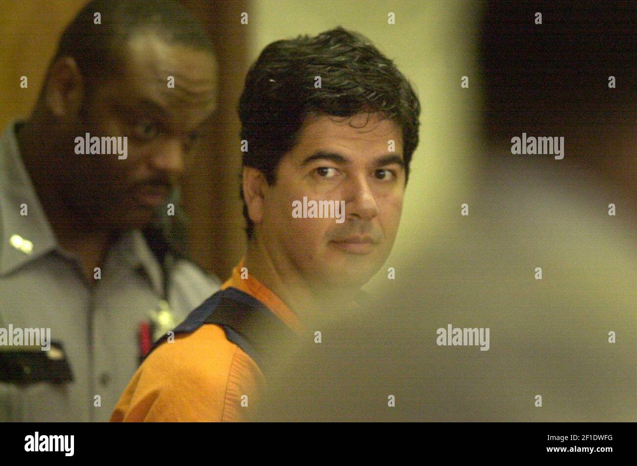 Nov 2, 2000; Augusta, GA, USA; Reinaldo J. Rivera appears in a Richmond County court Thursday to face charges, including rape, sodomy, assault and murder, to which he pleaded not guilty. Mandatory Credit: Jonathan Ernst/The Augusta Chronicle via USA TODAY NETWORK/Sipa USA Stock Photo