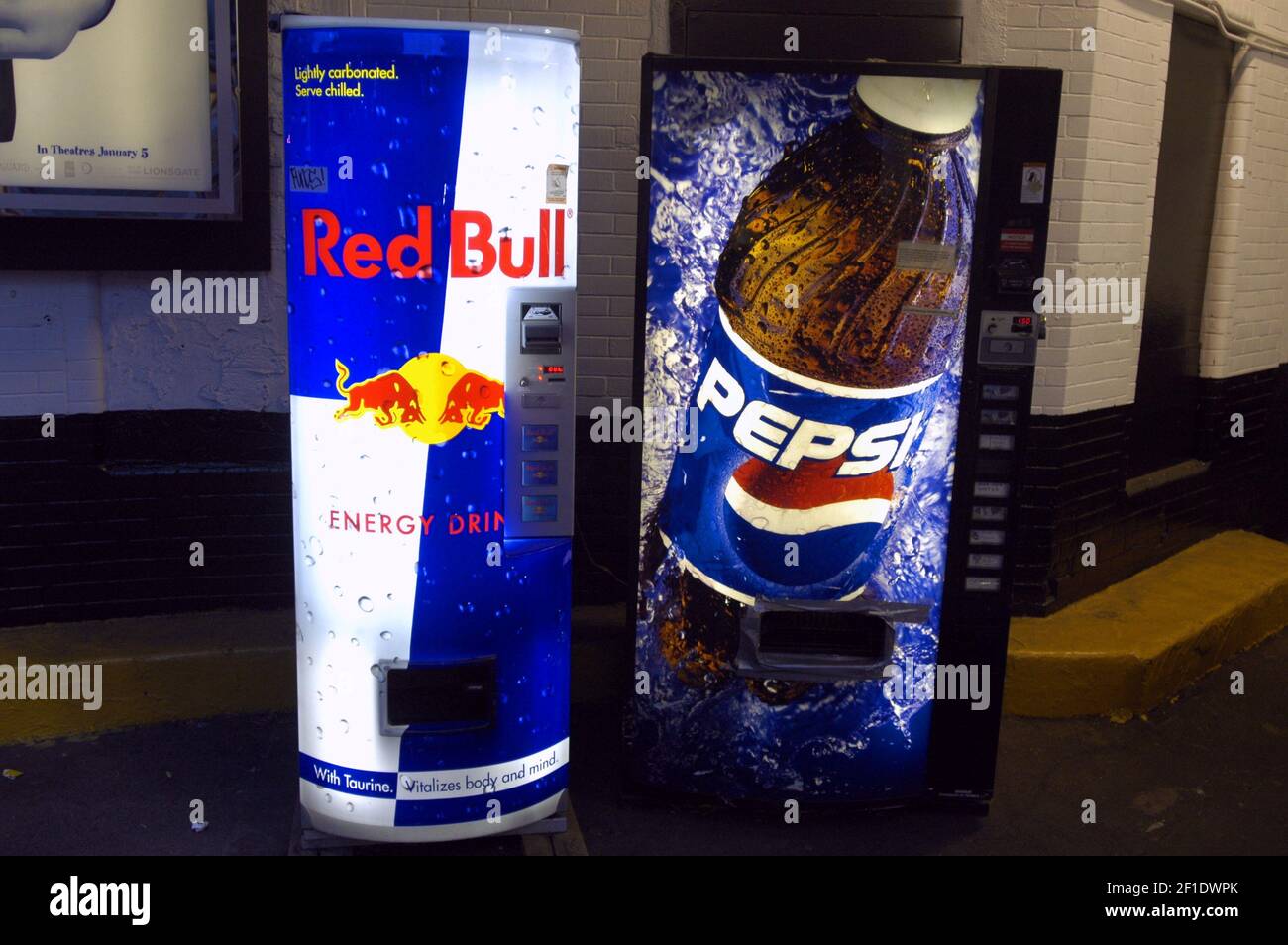 red pepsi vending machine