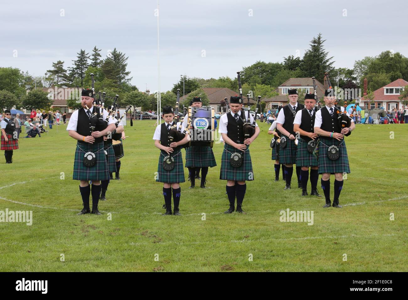 Girvan, South Ayrshire, Scotland, UK , 03 June 2018. Lowland Games. A
