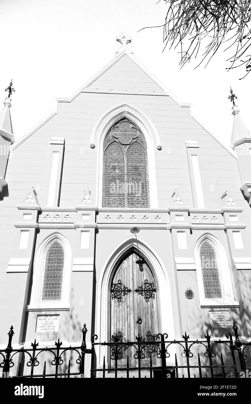 Tall reformed church in Black and White Stock Photos & Images - Alamy