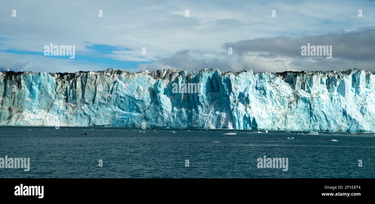 Glacier Ice Water Surface Marine Landscape Aquatic Wilderness Stock ...