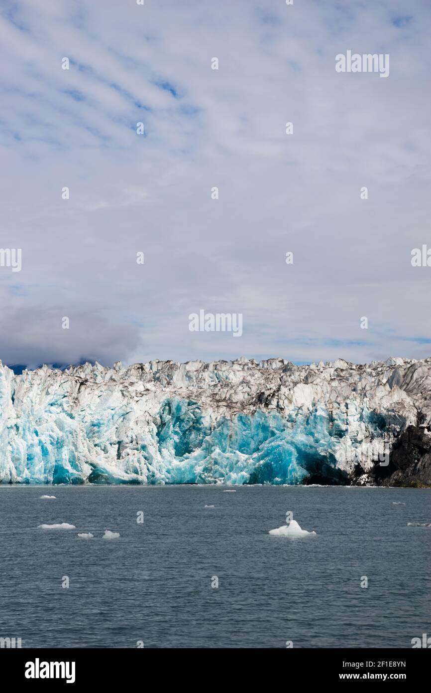 Glacier Ice Water Surface Marine Landscape Aquatic Wilderness Stock ...