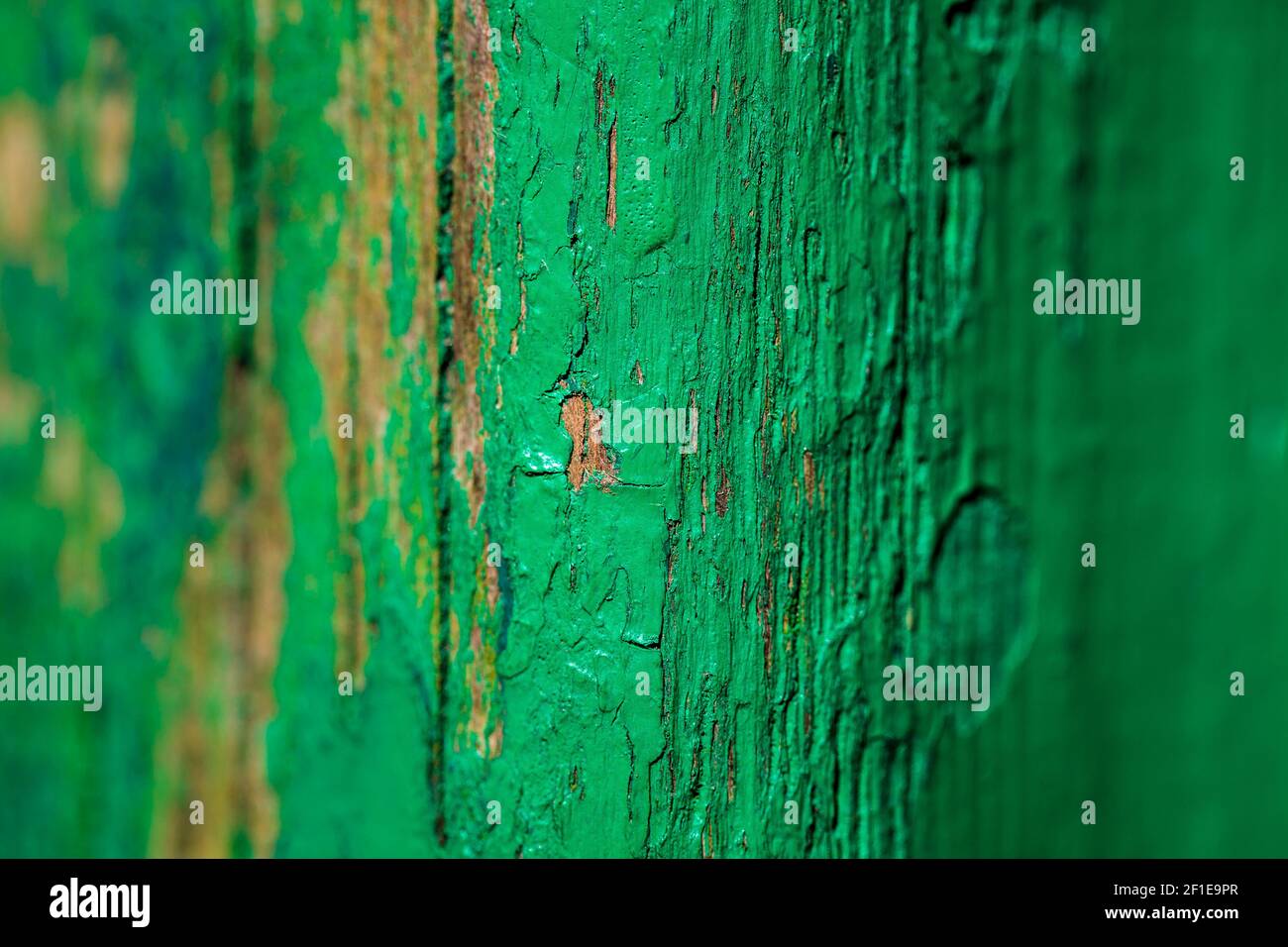 old rustic green paint on wood Stock Photo Alamy