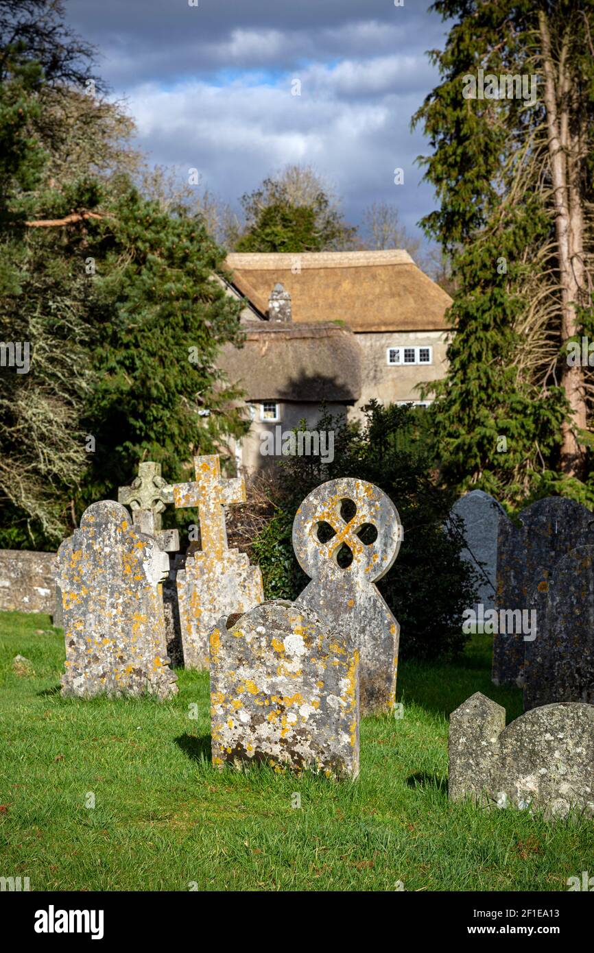 Dartmoor graveyard,Dunsford,Cemetery,Community, History, Ancient, Backgrounds, Celtic Cross, Celtic Style, Christianity, Church, Dead, Death, Europe, Stock Photo