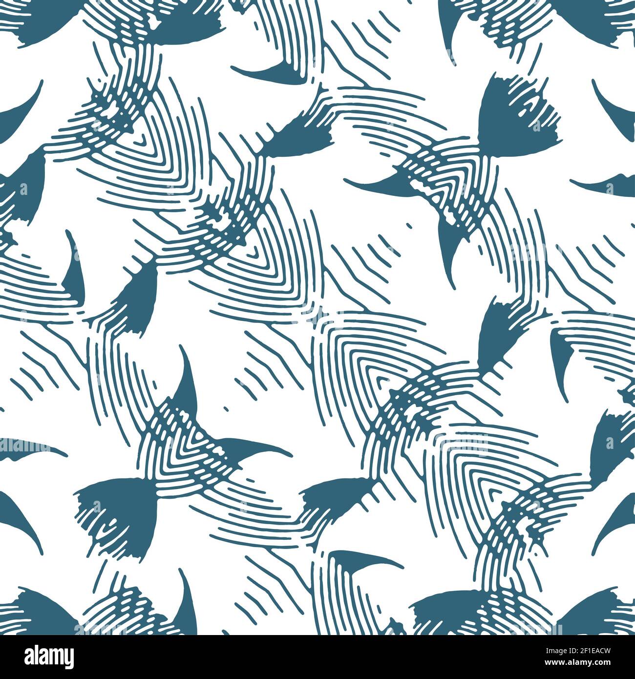 Abstract Seamless Pattern Design Stock Photo