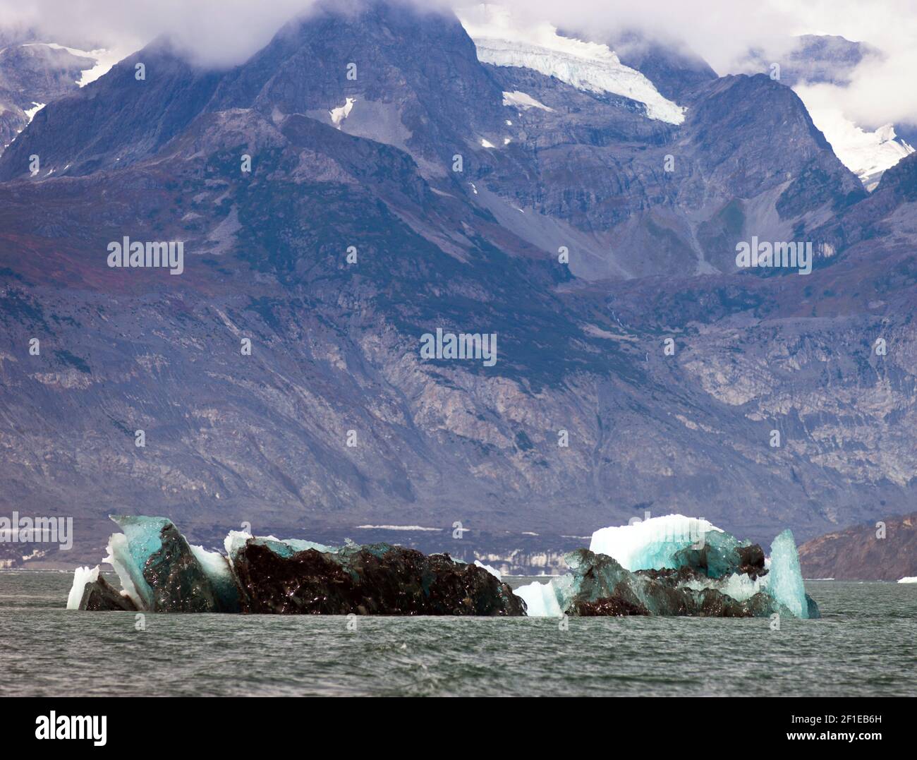 Glacier Ice Water Surface Marine Landscape Aquatic Wilderness Stock ...