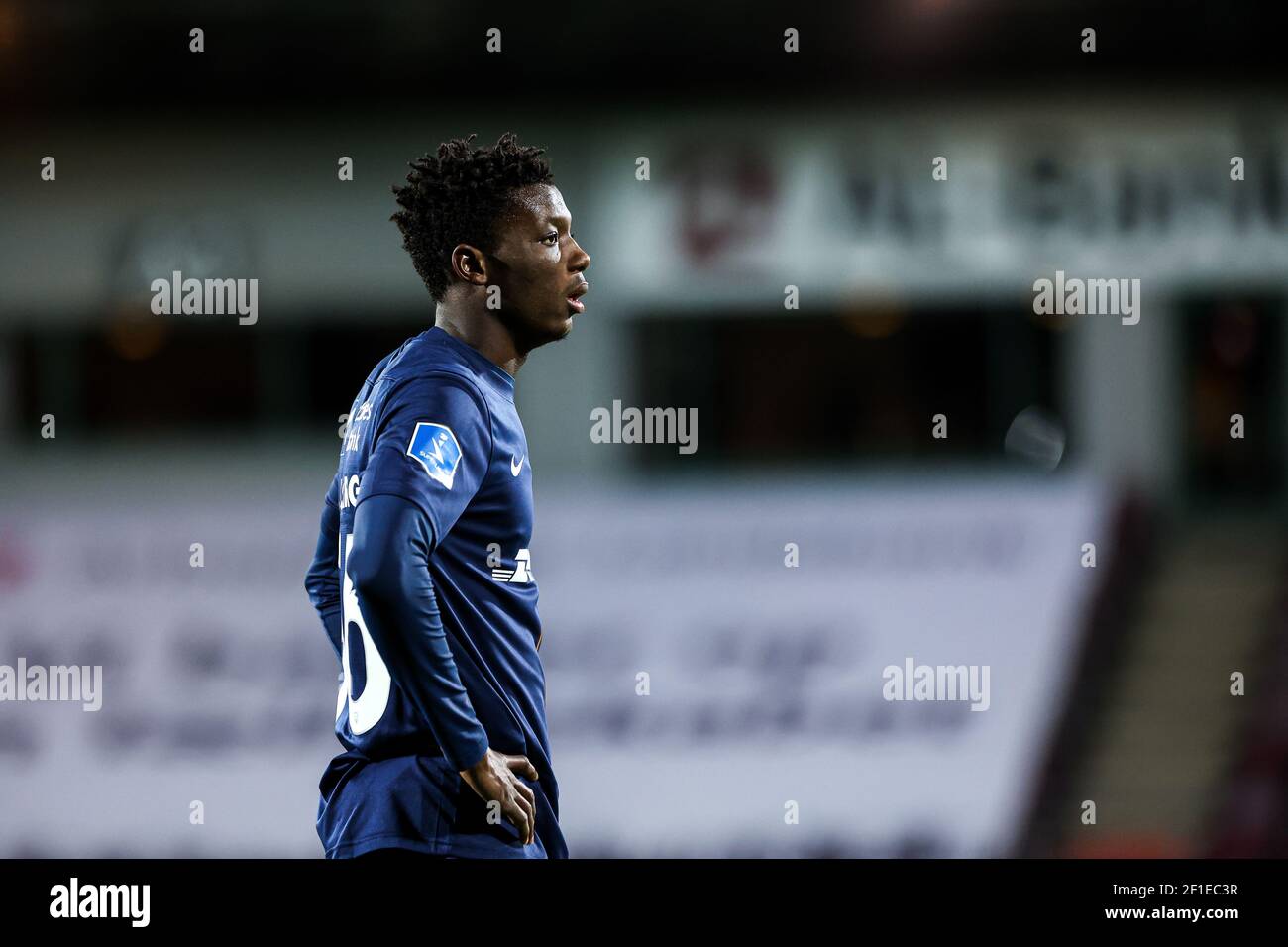 Farum Denmark 7th Mar 21 Maxwell Woledzi 36 Of Fc Nordsjaelland Seen During The 3f Superliga Match Between Fc Nordsjaelland And Ac Horsens In Right To Dream Park In Farum Photo Credit