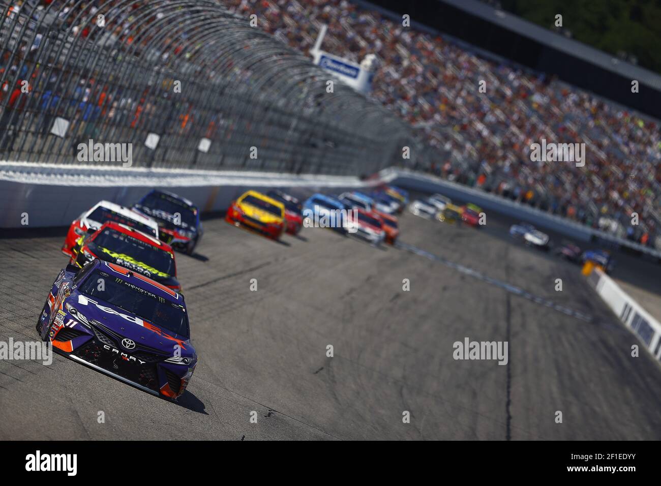 NASCAR: July 16 Overton's 301 Stock Photo
