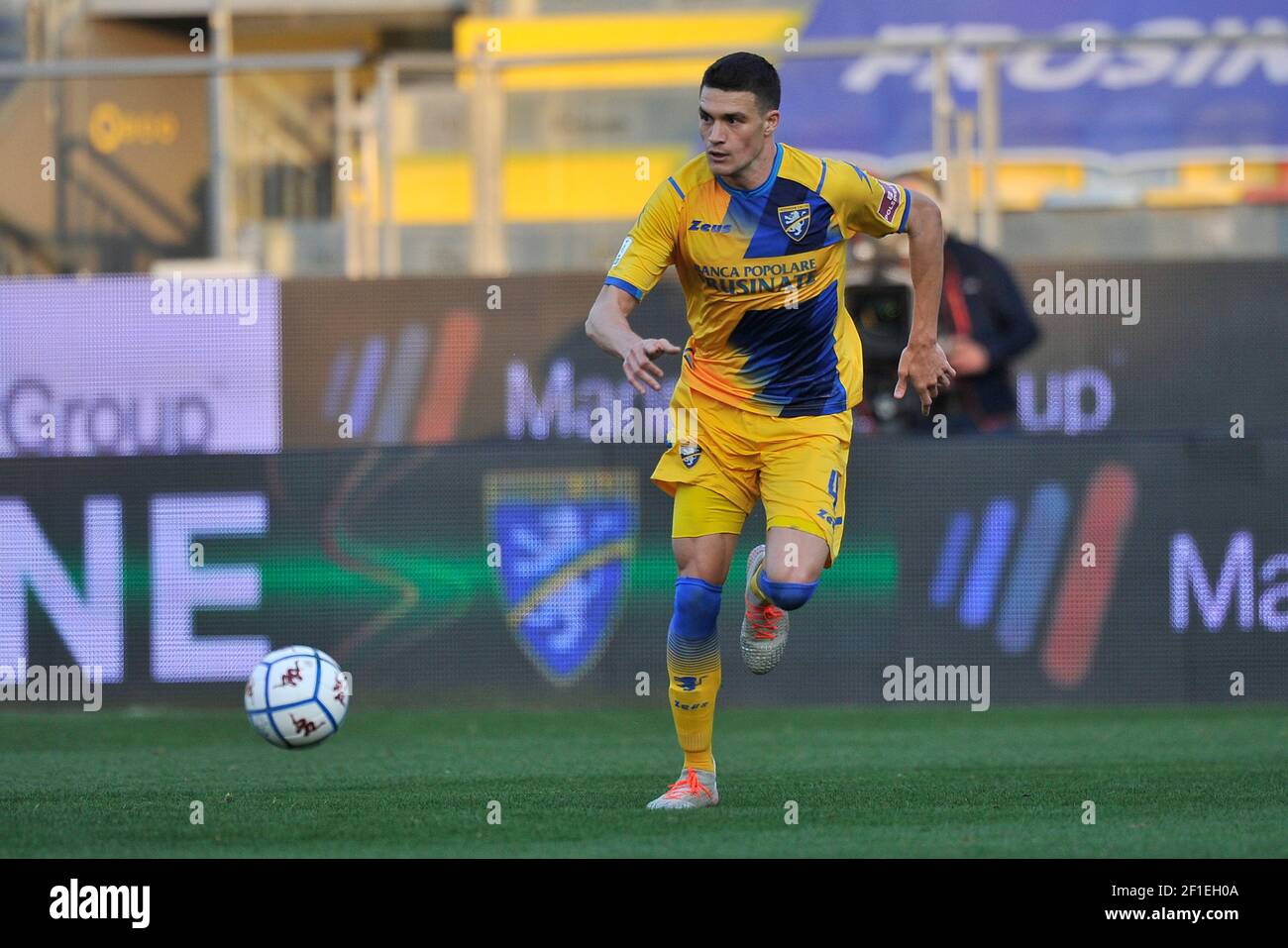 MArcos Curado player of Frosinone, during the match of the Italian Serie B championship, between Frosinon vs Monza, final result 2-2, match played at Stock Photo