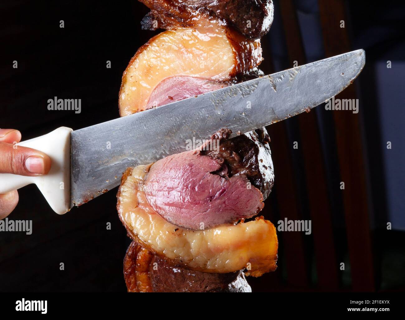 Picanha, traditional Brazilian beef cut Stock Photo - Alamy