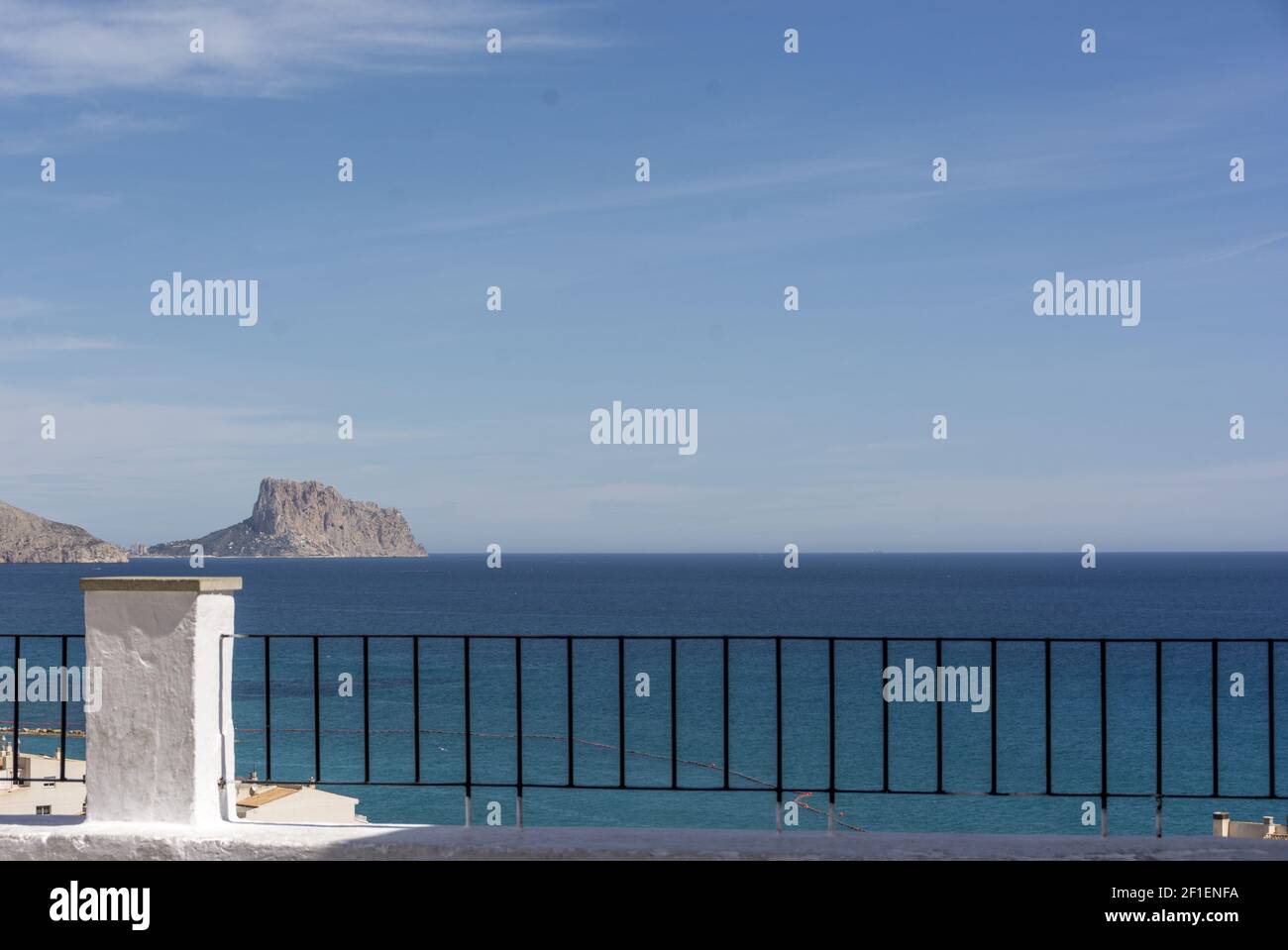 Mediterranean sea balcony hi-res stock photography and images - Alamy