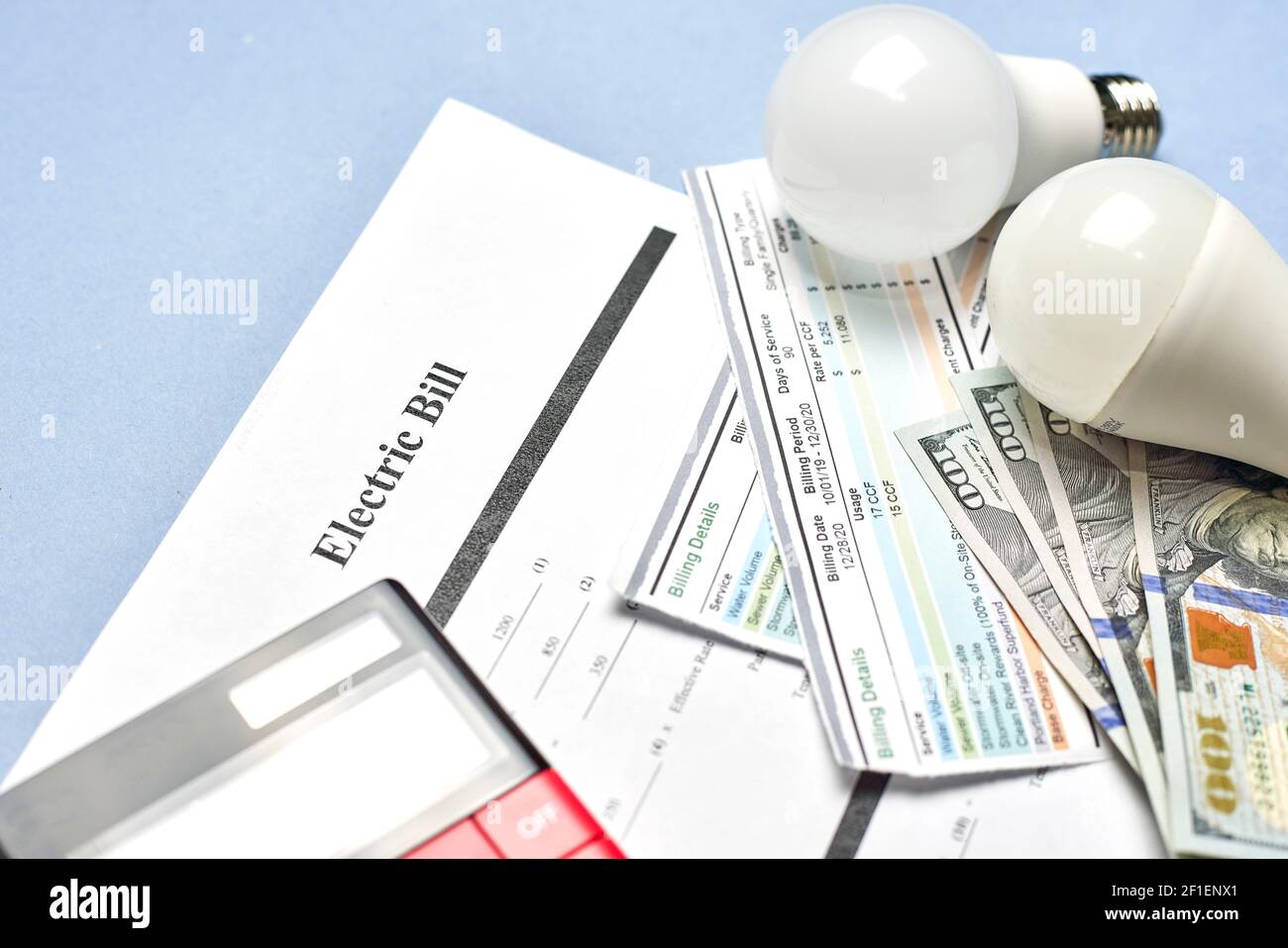 Monthly utility bills. Cost of Utilities. Planning for utility costs in