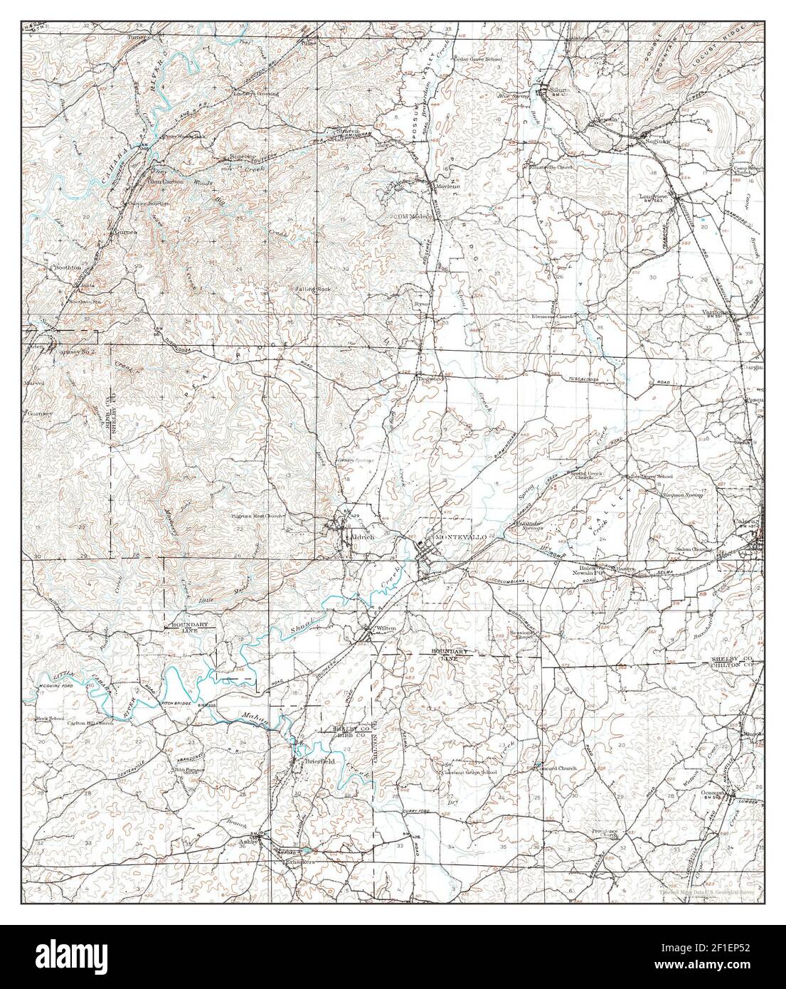 Montevallo alabama map Cut Out - Montevallo Alabama Map 1910 162500 United States Of America By Timeless Maps Data Us Geological Survey 2F1EP52 