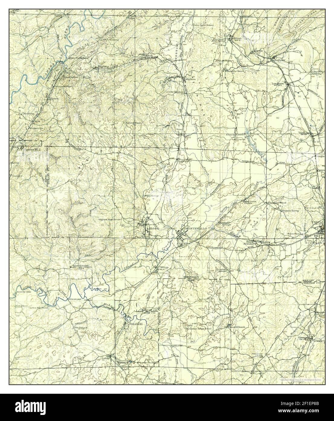 Montevallo Alabama map 1910 - Montevallo Alabama Map 1910 162500 United States Of America By Timeless Maps Data Us Geological Survey 2F1EP8B 