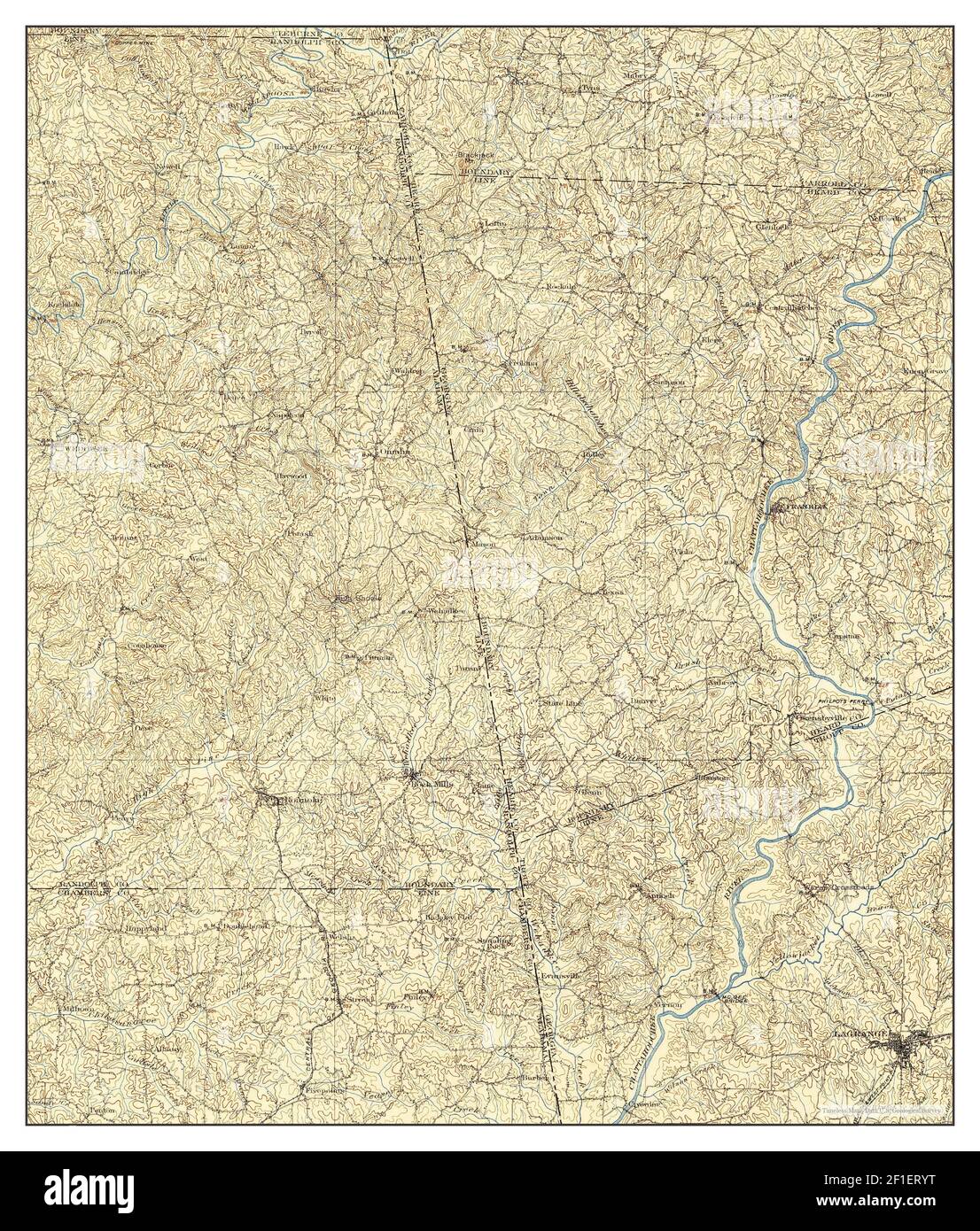 Wedowee, Alabama, map 1902, 1125000, United States of America by