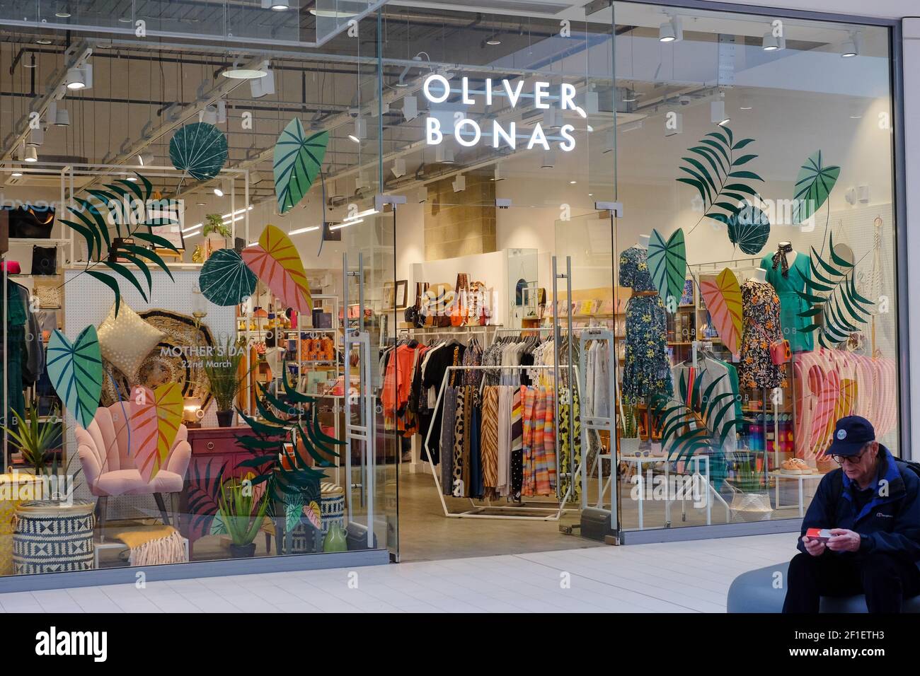 A general view of an Oliver Bonas store in Wimbledon. Photo credit