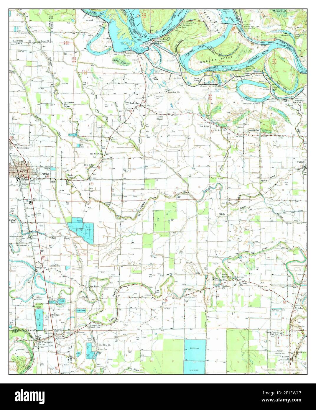 Dumas arkansas map Cut Out Stock Images & Pictures Alamy