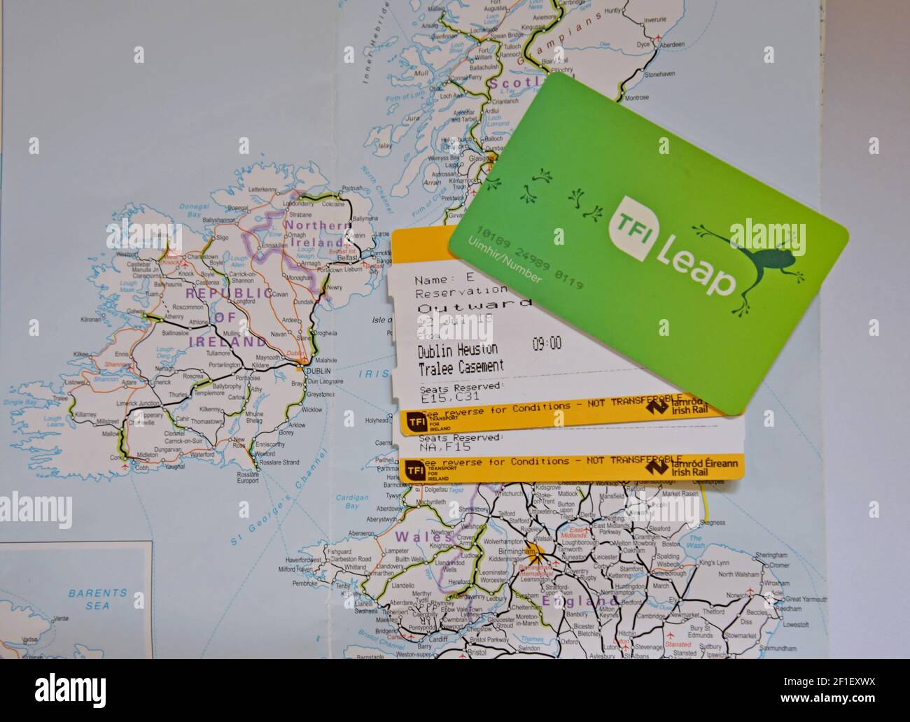 Railway tickets ireland hires stock photography and images Alamy