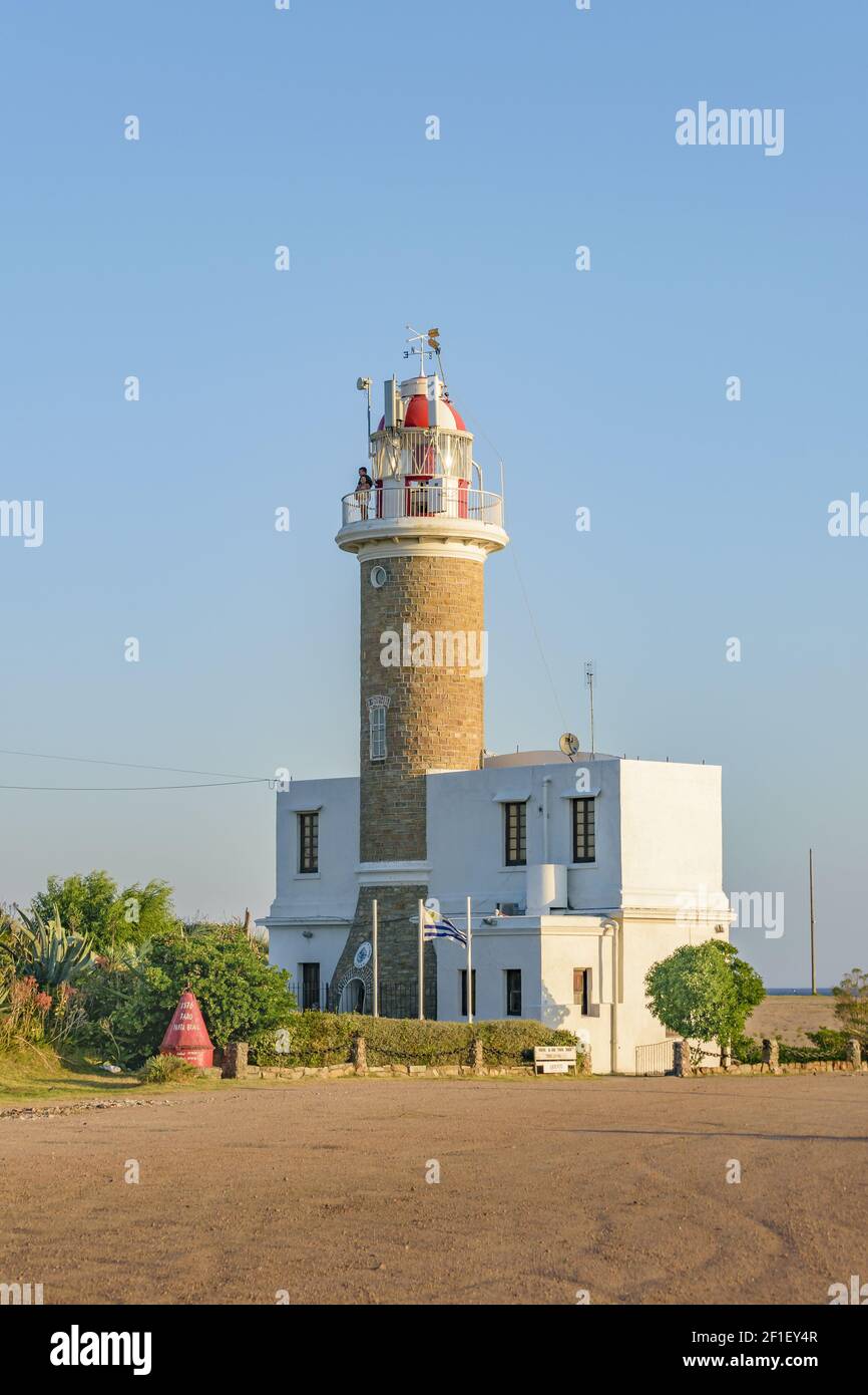 Punta Carretas Lighthouse, Montevideo, Uruguay Stock Photo