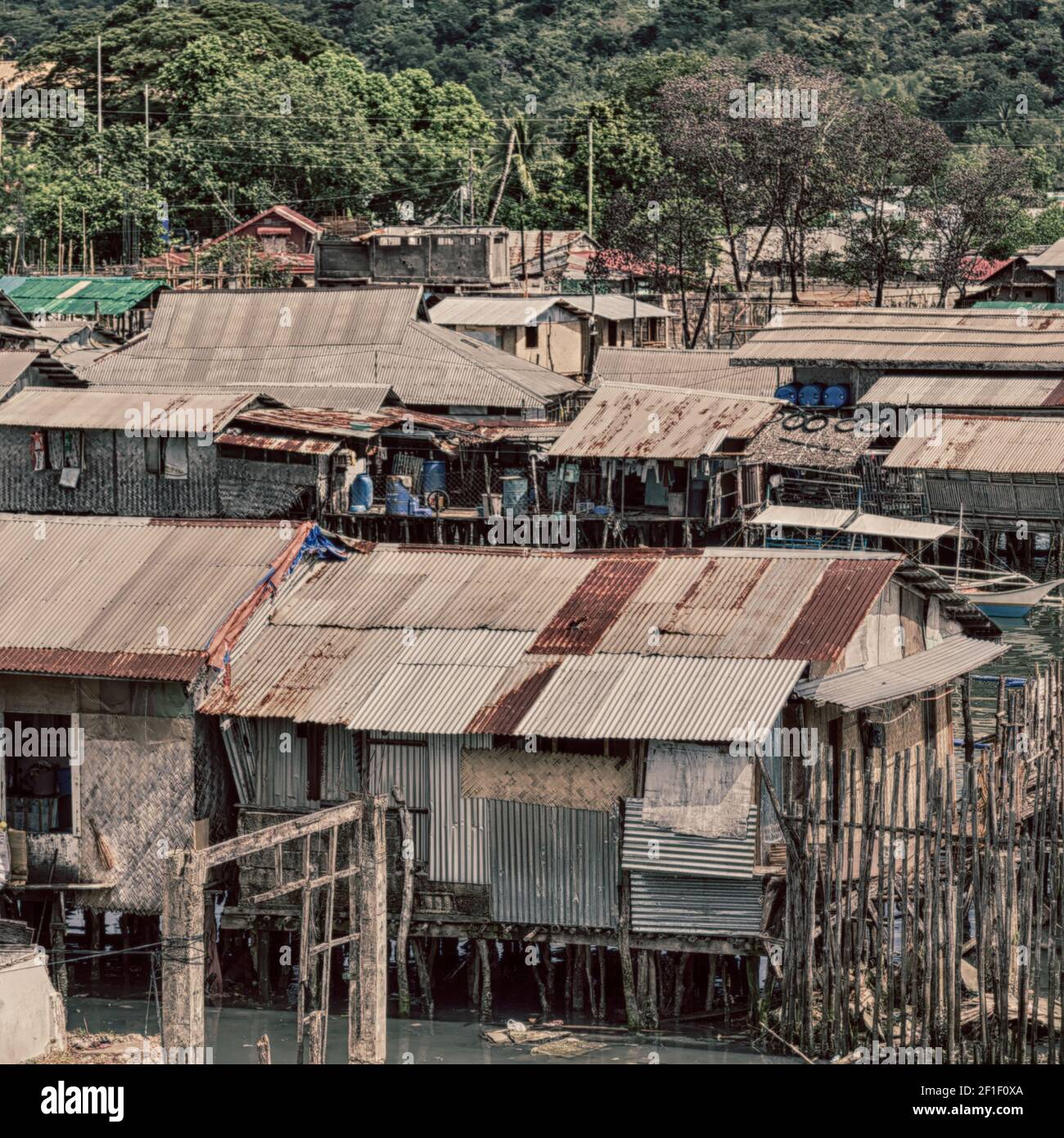 House In The Slum For Poor People Stock Photo Alamy