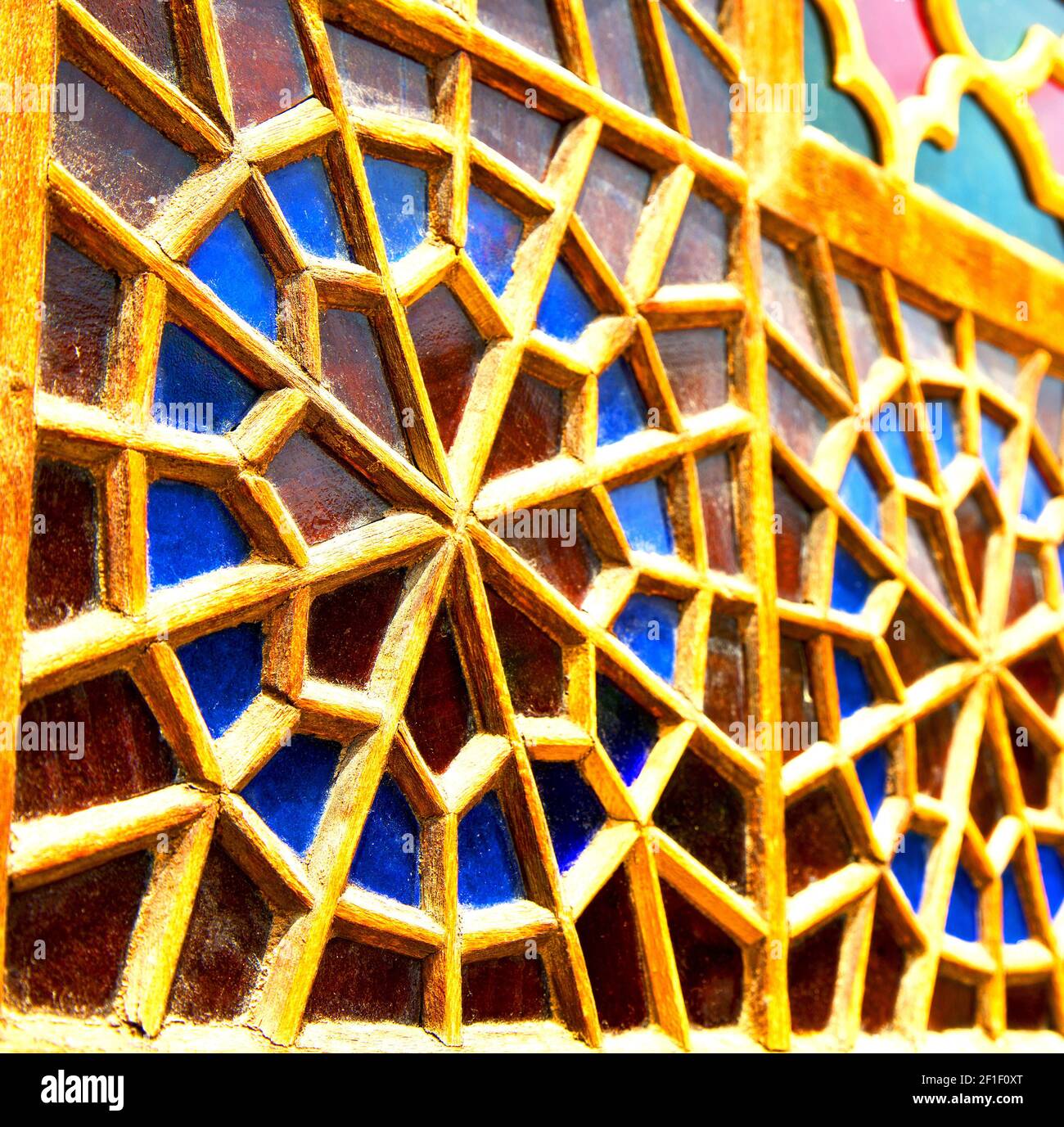 Window Pattern Iran In iran colors from the windows Stock Photo - Alamy