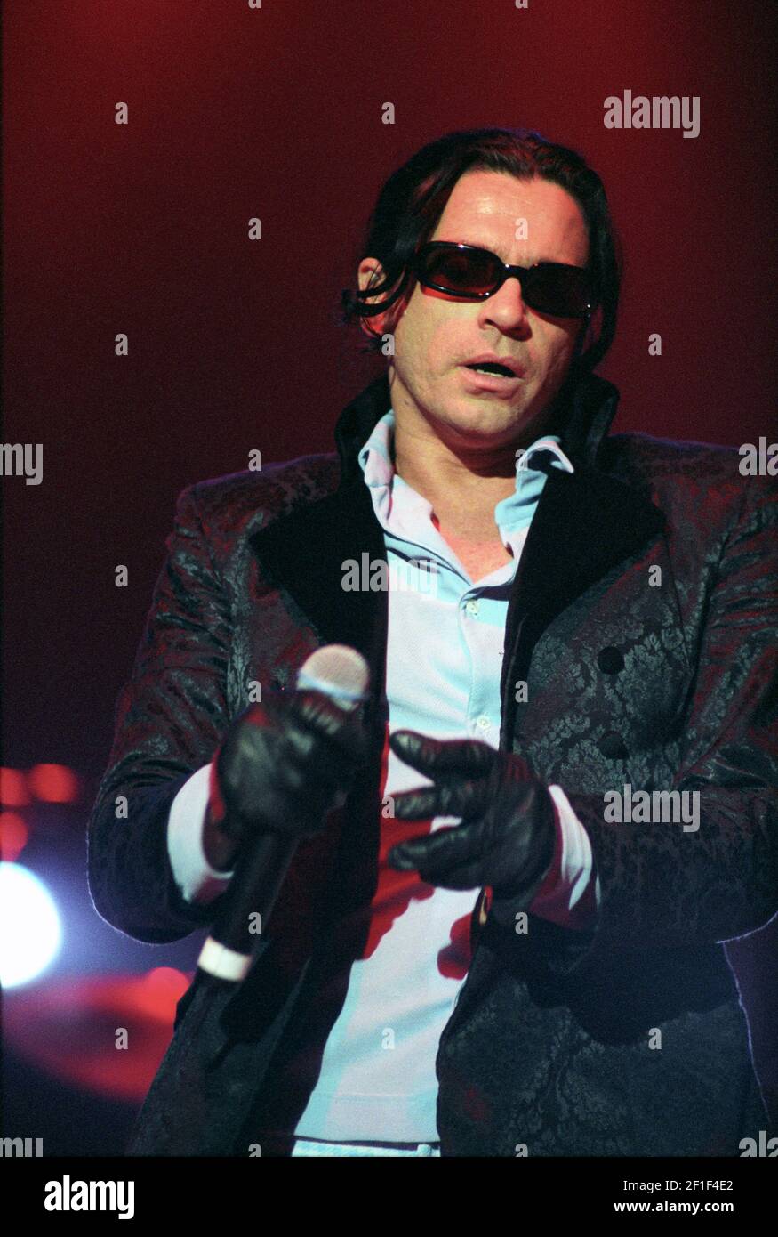 INXS in concert at Wembley Arena in London, UK. 18th June 1997 Stock ...