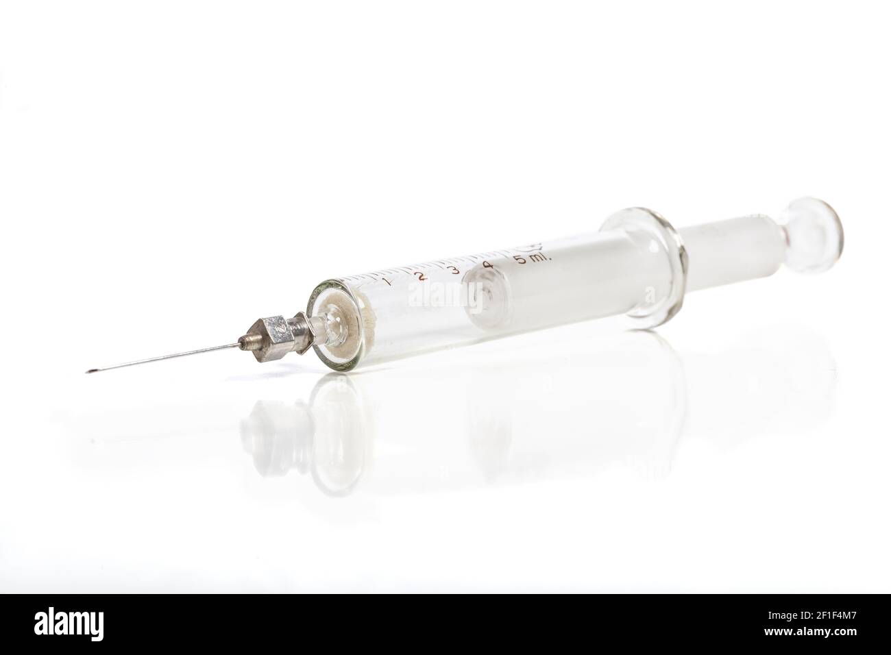 All Glass Syringe Stock Photo Alamy