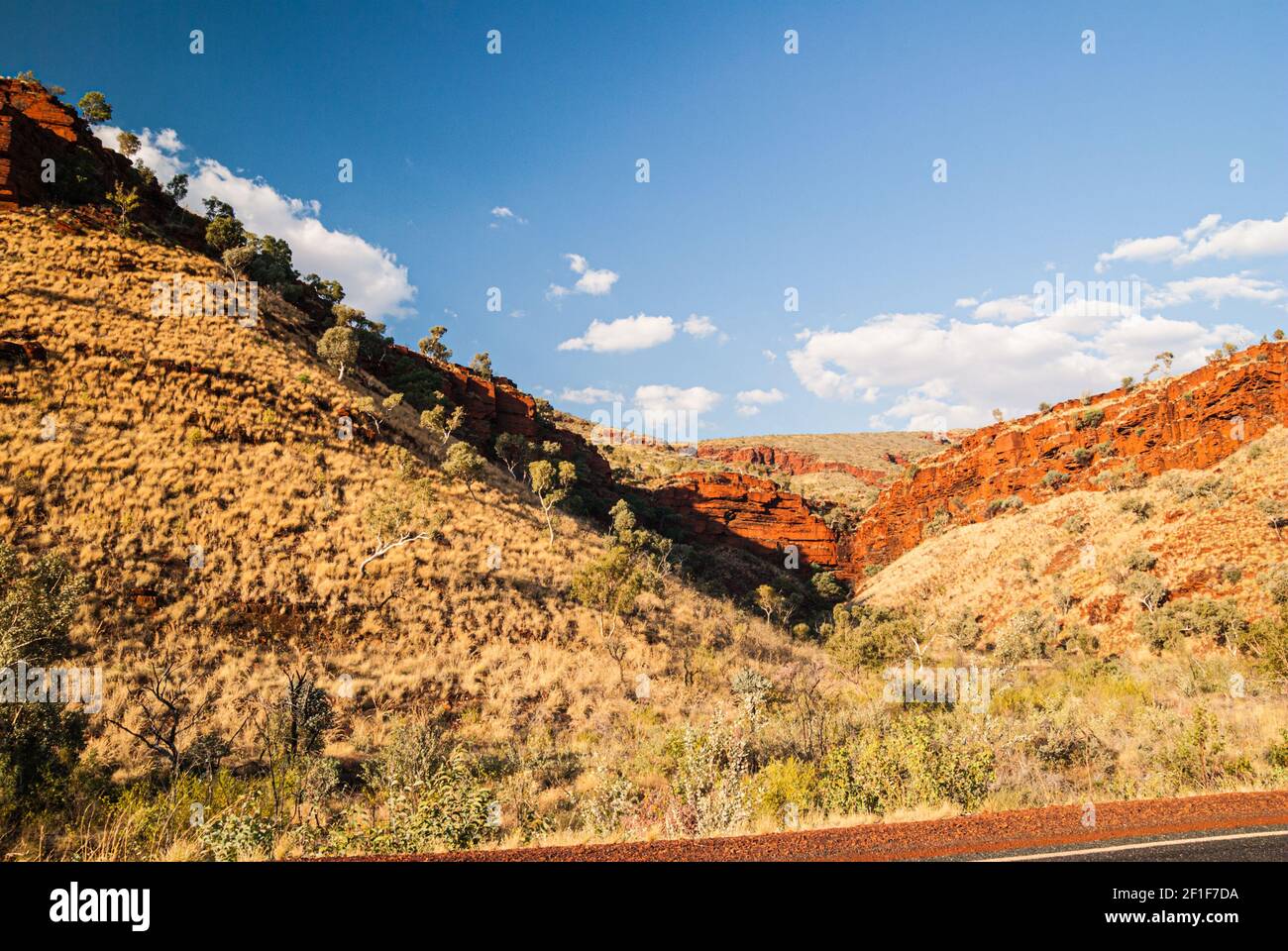 MUNJINA EAST GORGE, KARIJINI NATIONAL PARK, WESTERN AUSTRALIA, AUSTRALIA Stock Photo