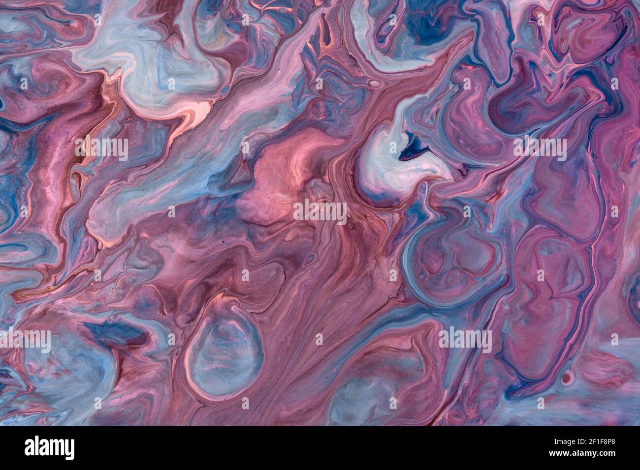 Abstract fluid art background dark purple and blue colors. Liquid ...