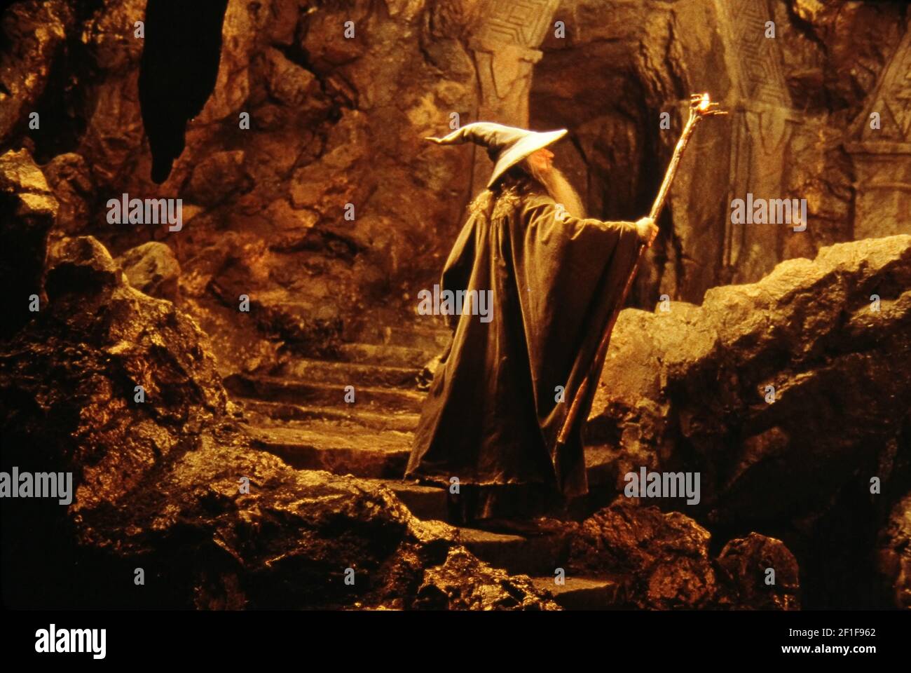 Ian McKellen, "The Lord of The Rings" (2001) New Line Cinema. Photo Credit Pierre /New