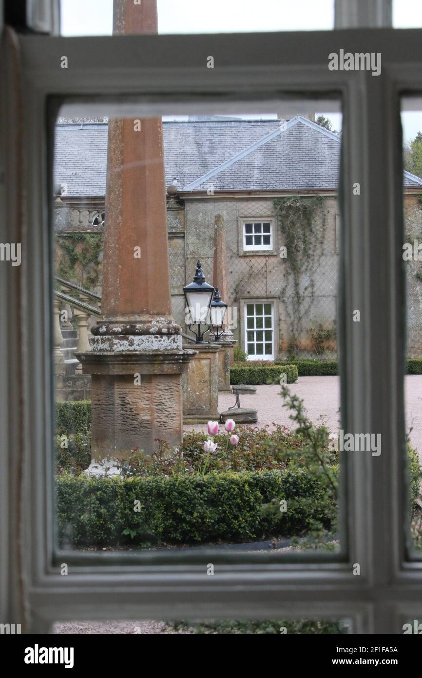 Dumfries House, Cumnock , East Ayrshire, Scotland, UK Grounds and