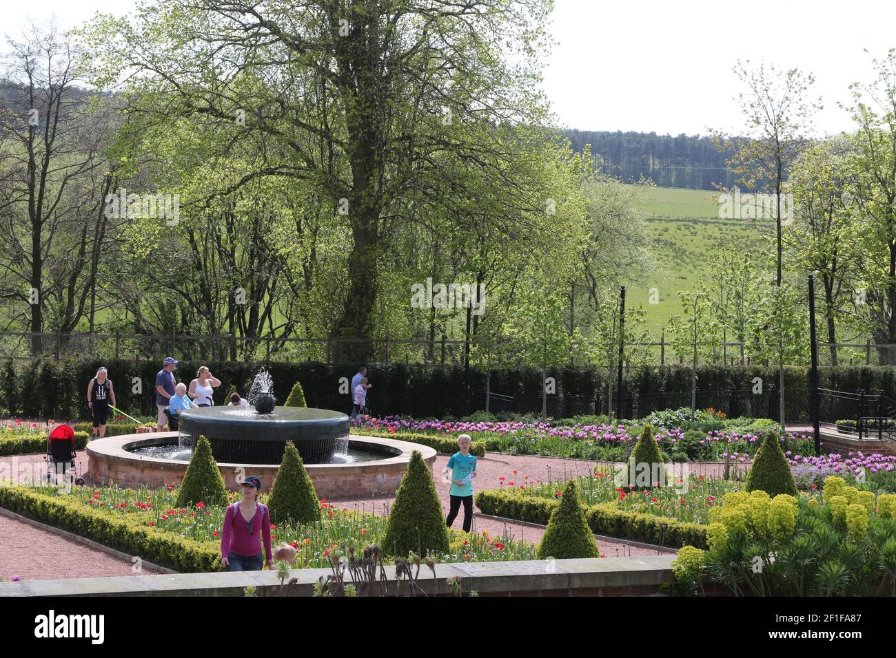 Dumfries House, Cumnock , East Ayrshire, Scotland, UK Grounds and