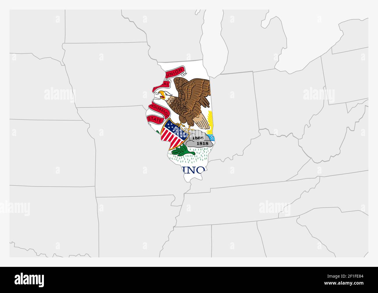 Illinois Flag Colors
